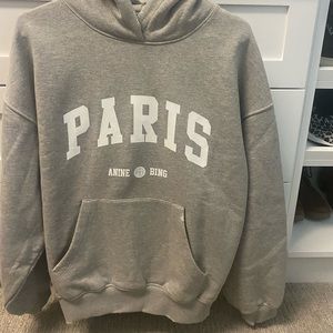 ANINE BING Aiden university Paris hoodie